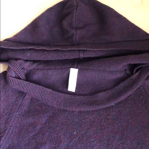 Gap Purple Hooded Sweater - Picture 6 of 7